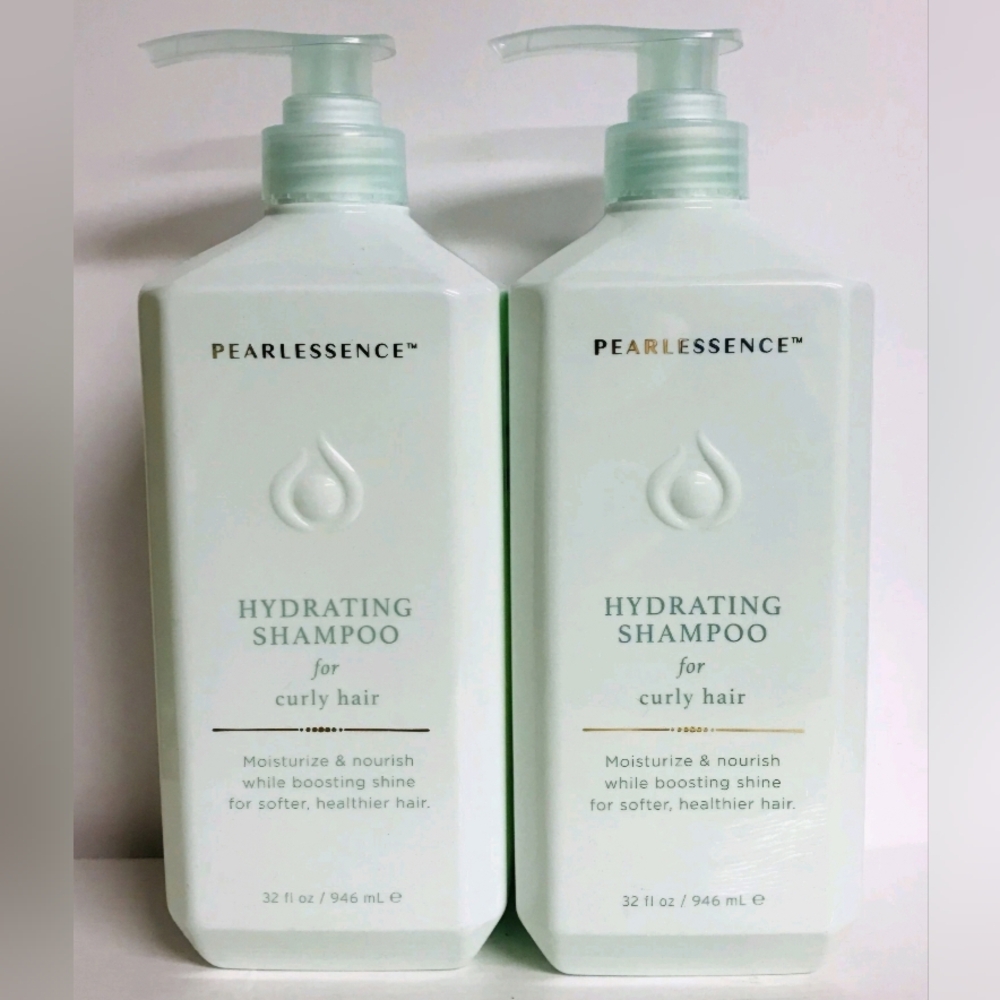 Pearlessence Hydrating Shampoo for Curly Hair - Mint White X2